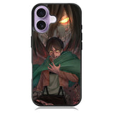 Attack On Titan Eren iPhone 16 Plus Case DC0114