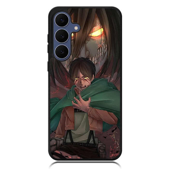 Attack On Titan Eren Samsung Galaxy S24 FE Case DC0114