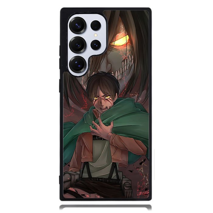 Attack On Titan Eren Samsung Galaxy S24 Ultra Case DC0114