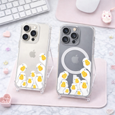 Cute Duck Family iPhone Case , Samsung Case, Funny Goose Crowd Phone Cover, Minimalist Animal MagSafe Case, Farmhouse Gift
