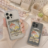 Vintage Mushroom iPhone Case , Samsung Case, Cottagecore Aesthetic Phone Cover, Retro Floral Art, MagSafe Case