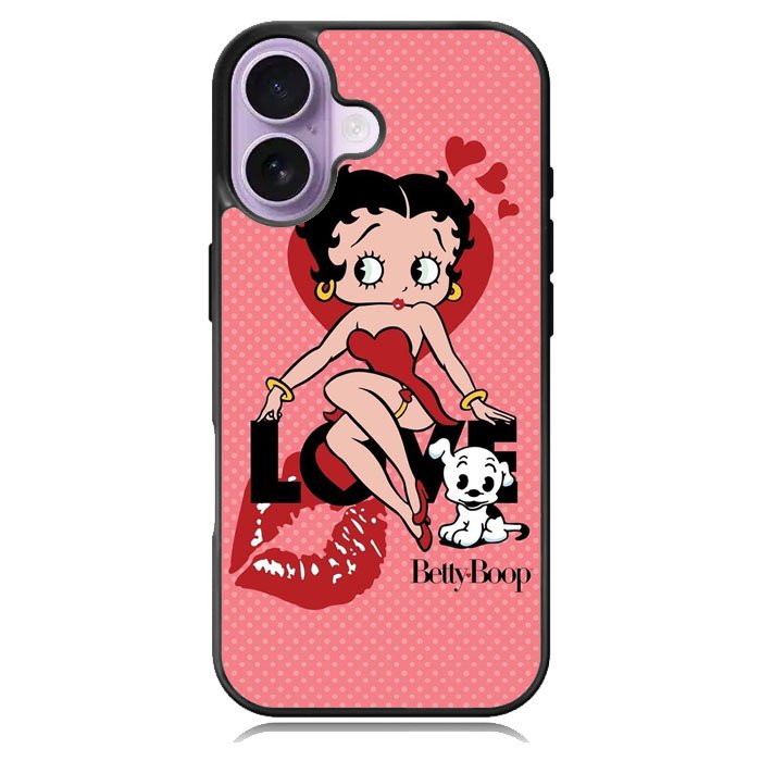 Betty Boop iPhone 16 Case DC0175