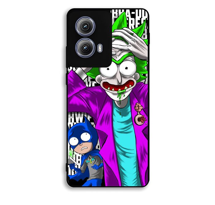 Joker Rick Morty Motorola Moto Edge 2024 Case DC7309