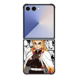 kimetsu no yaiba rengoku anime Samsung Galaxy Z Flip 7 5G Case