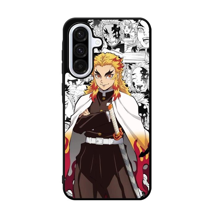 kimetsu no yaiba rengoku anime Samsung Galaxy A36 Case DC0382