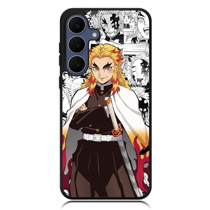 Kimetsu No Yaiba Rengoku Anime Samsung Galaxy S25 FE DC0992