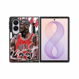 Jordan Bulls Samsung Galaxy Z Fold 8 Case DC0949