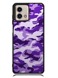 Purple Camouflage Motorola Moto G Stylus 5G 2023 Case