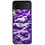 Purple Camouflage Samsung Galaxy Z Flip 4 5G 2022 Case