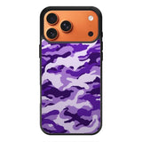 Purple Camouflage iPhone 18 Pro Case