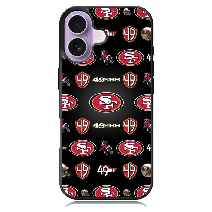 San Francisco 49Ers Nfl iPhone 16 Case DC1615