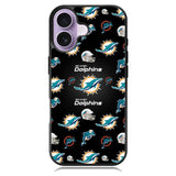 Miami Dolphins iPhone 16 Case DC1132