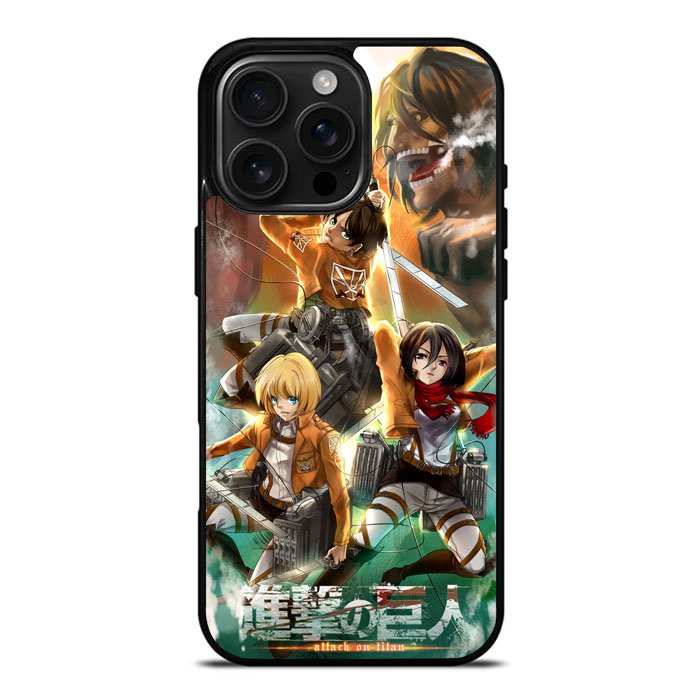 Attack Of Titan iPhone 16 Pro Max Case DC0113