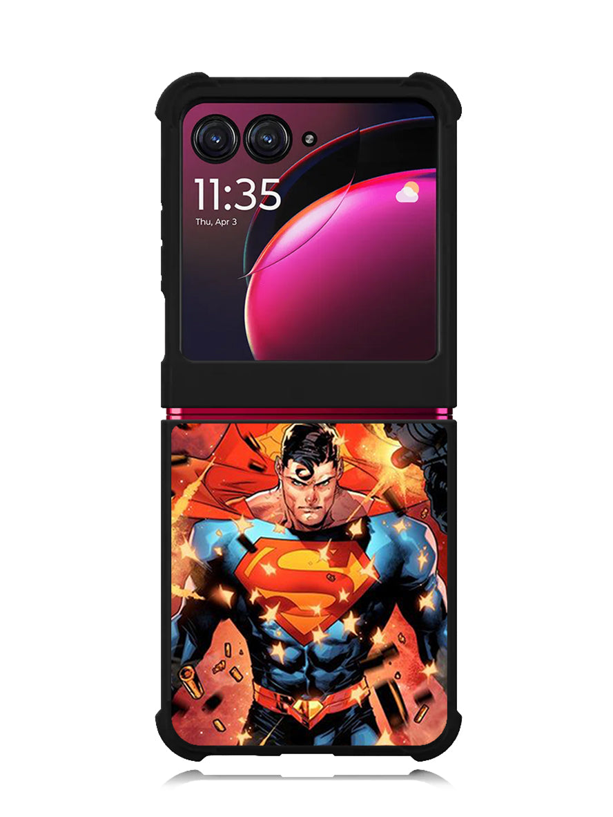 superman 5th Motorola Moto Razr Plus 2023 , Moto Razr+ 2023 Case