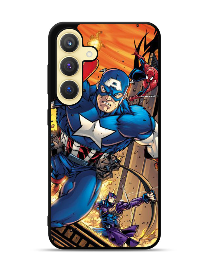 Captain America 3rd Samsung Galaxy S24 Plus 5G , Samsung Galaxy S24+ 5G Case