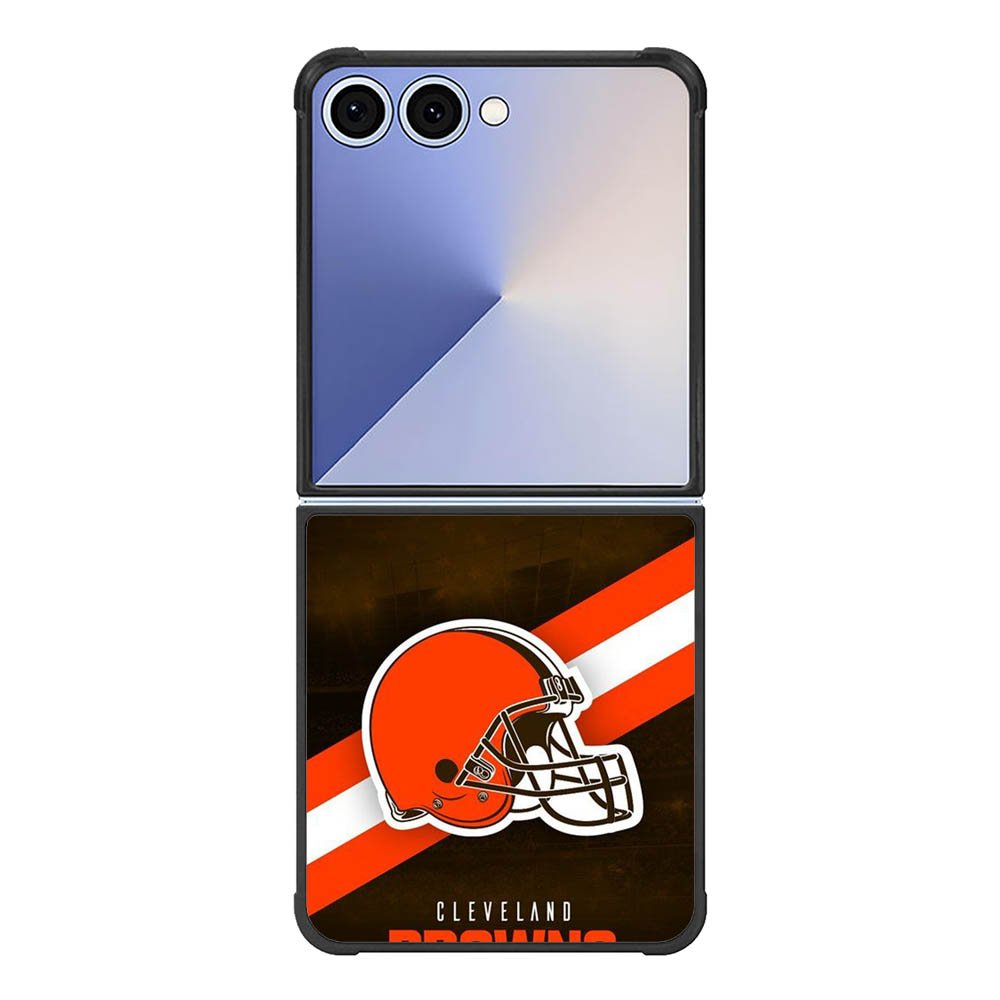 Cleveland Browns 3rd Samsung Galaxy Z Flip 7 5G Case