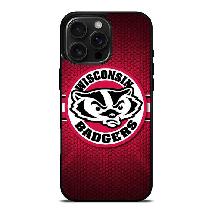 Wisconsin Badgers iPhone 16 Pro Max Case DC1976
