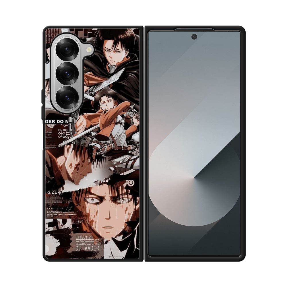 Levi Ackerman Samsung Galaxy Z Fold 7 5G Case