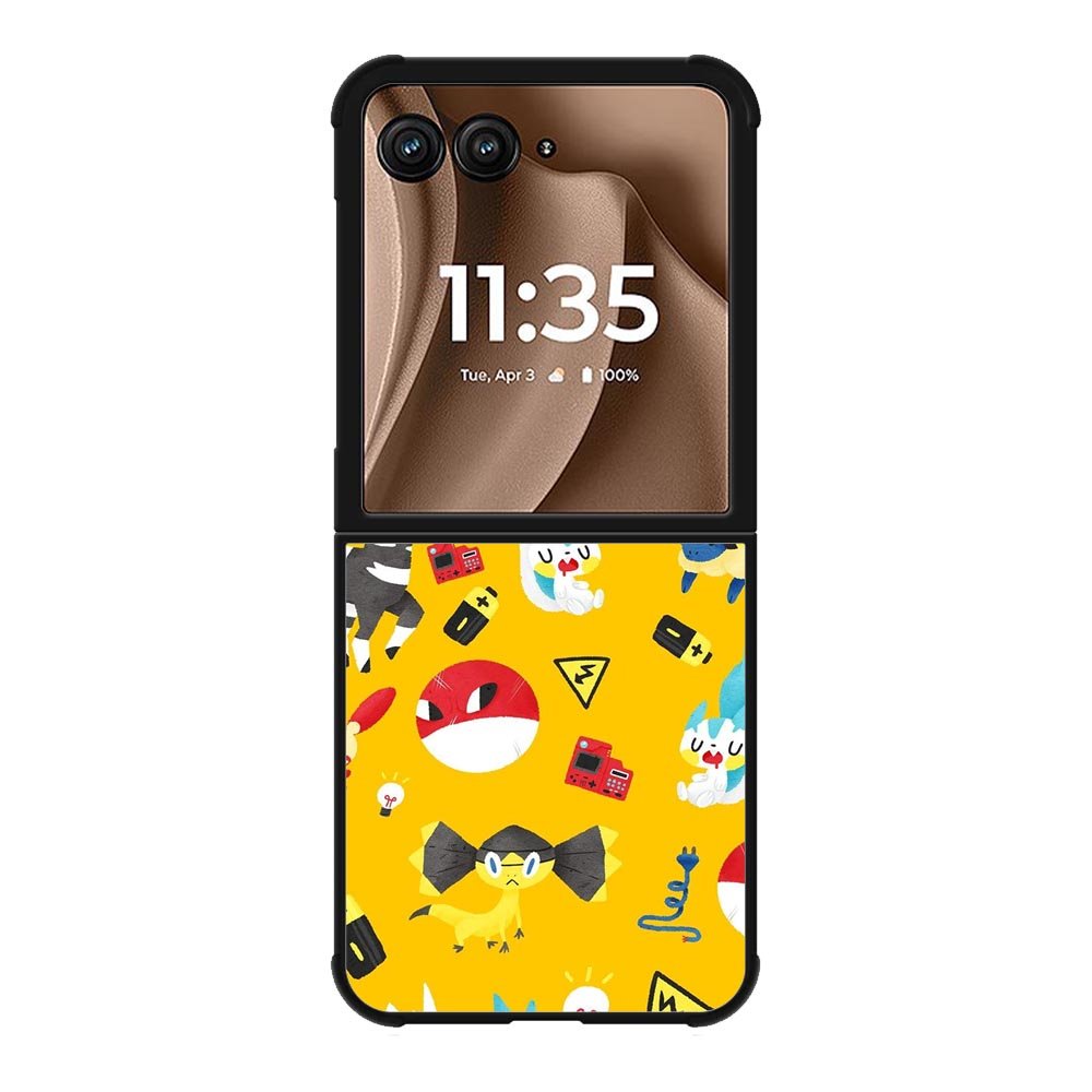 Pokemon Electric Motorola Moto RAZR Plus 2025 Case