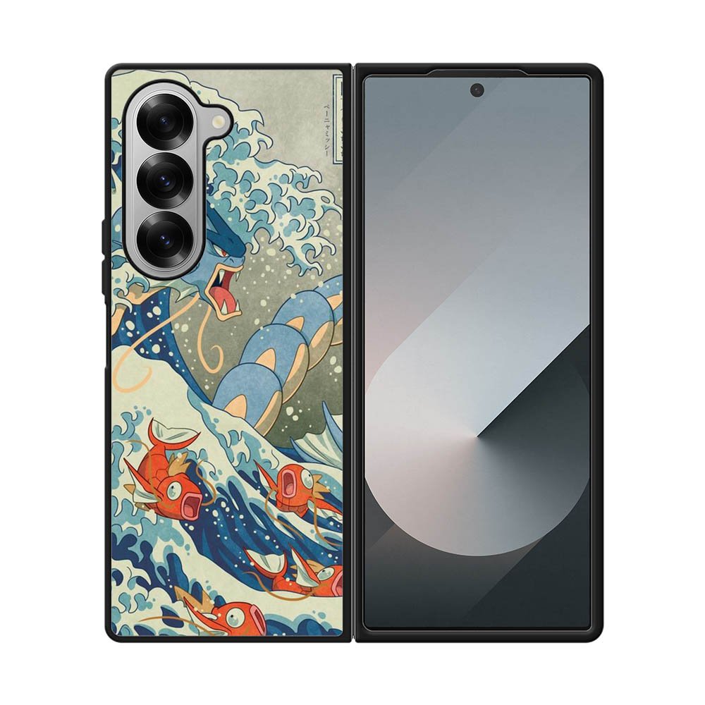 The Great Red Wave Samsung Galaxy Z Fold 7 5G Case