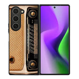 vintage retro radio Samsung Galaxy Z Fold 6 Case