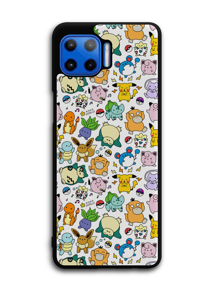 all pokemon 2nd Motorola Moto One 5G Case , Moto One 5G UW Case , Moto G 5G Plus Case