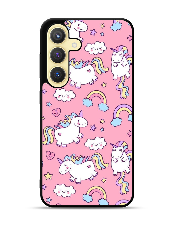 Unicorn Pink Samsung Galaxy S25 Plus 5G , Samsung Galaxy S25+ 5G Case