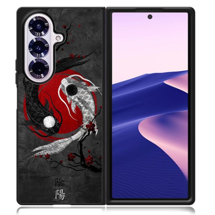 Yin And Yang Samsung Galaxy Z Fold 7 Case DC1993
