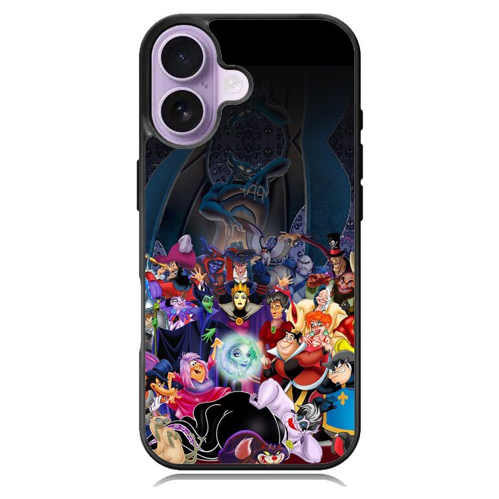 Disney Villains iPhone 16 Case DC0527