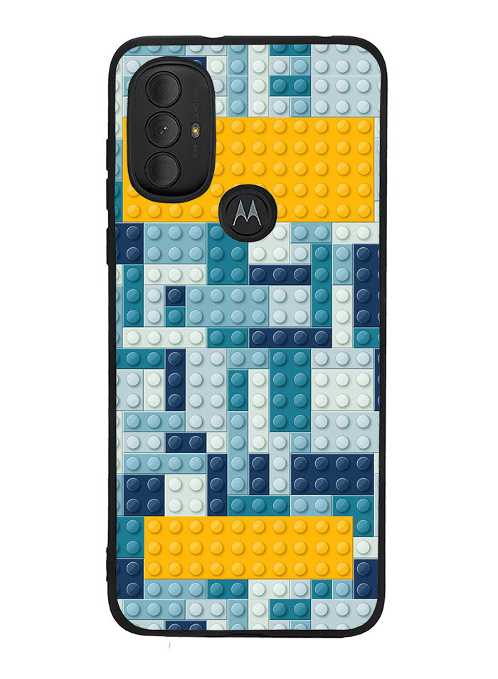 Lego blue Motorola Moto G Pure 2021 , Moto G Power 2022 Case