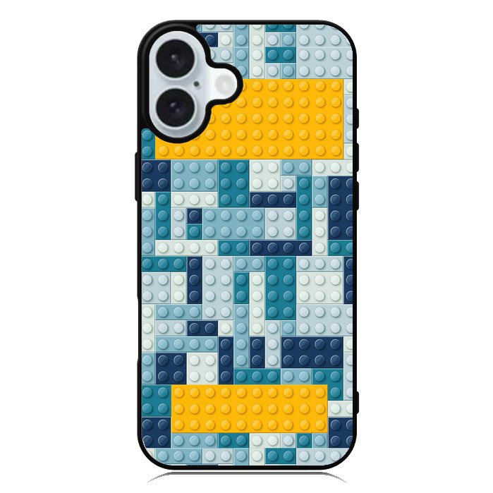 Lego blue iPhone 16 Plus Case
