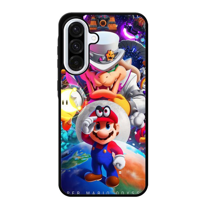 Super Mario Odyssey Samsung Galaxy A36 Case DC1795