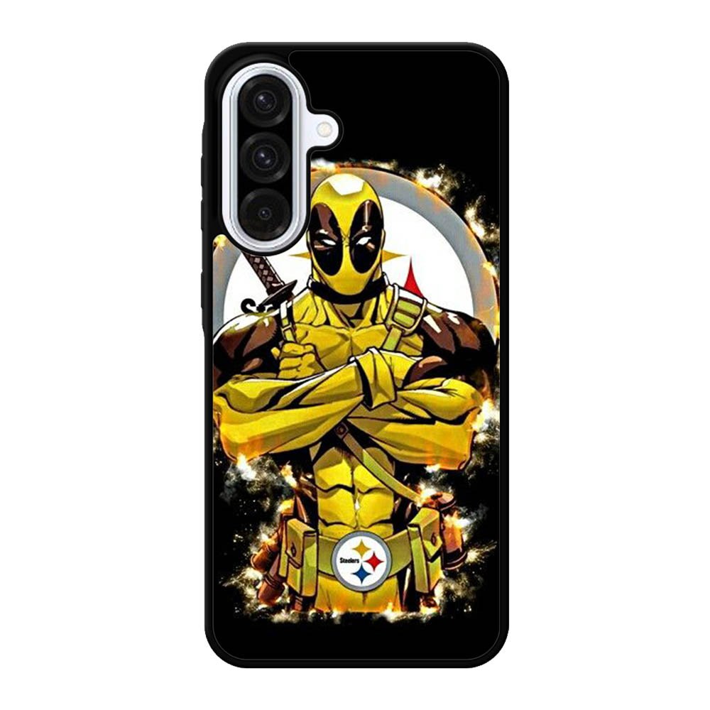 Pittsburgh Steelers Deadpool Samsung Galaxy A56 Case DC0403