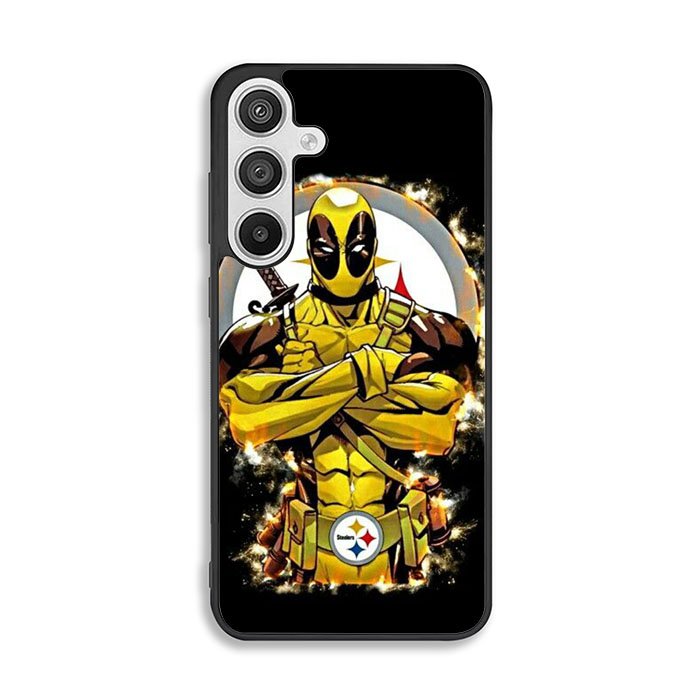 Pittsburgh Steelers Deadpool Samsung Galaxy A26 Case DC3997