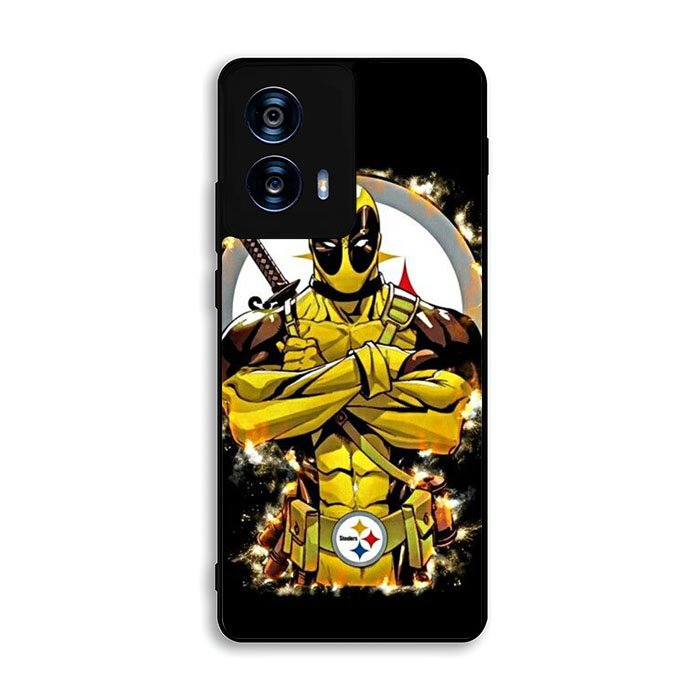 Pittsburgh Steelers Deadpool Motorola Moto G Power 5G 2024 Case DC3997