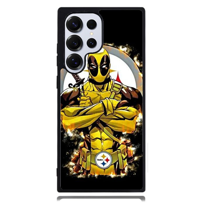 Pittsburgh Steelers Deadpool Samsung Galaxy S25 Ultra Case DC1441