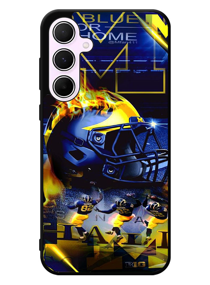 Michigan Wolverines 4th Samsung Galaxy A35 5G Case