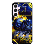 Michigan Wolverines Samsung Galaxy A55 5G Case DC1156