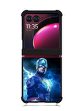 Captain America 2nd Motorola Moto Razr Plus 2023 , Moto Razr+ 2023 Case