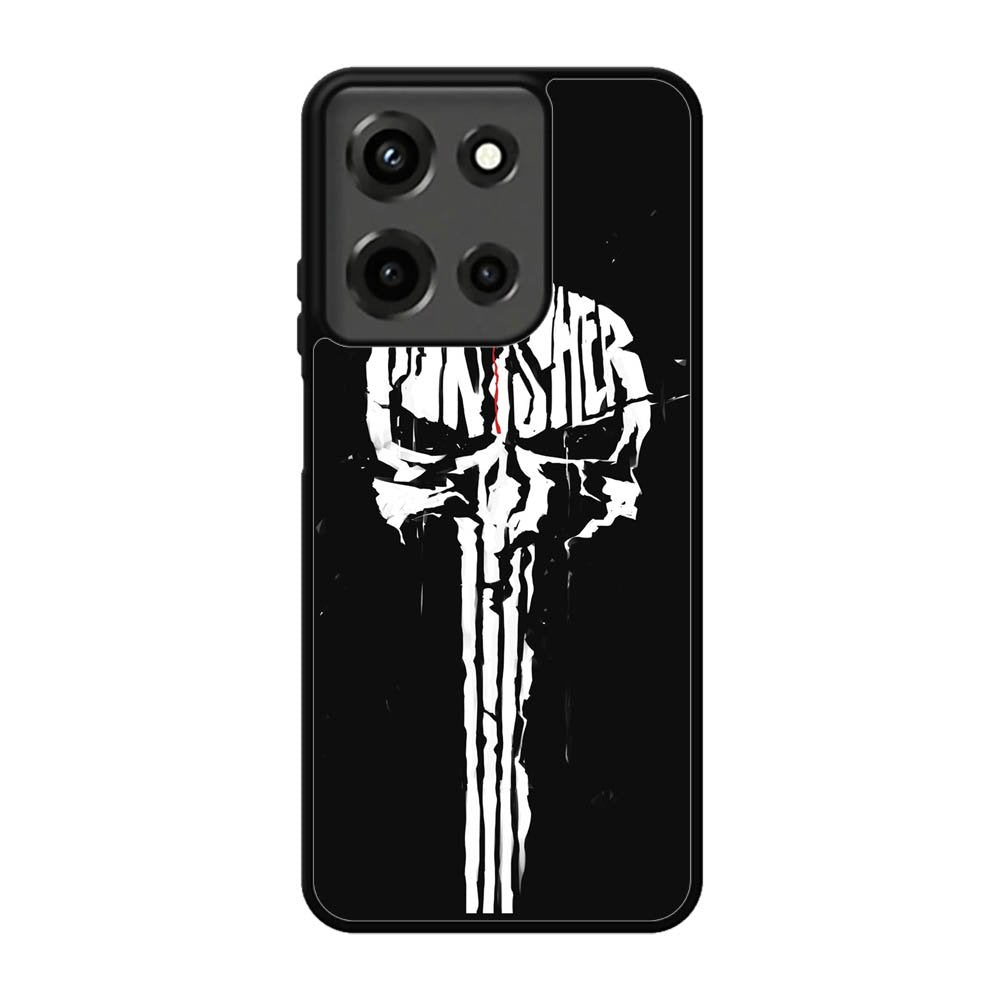 Punisher Black Motorola Moto G 5G 2025 Case DC4595