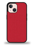 Red Pattern iPhone 13 Mini Case