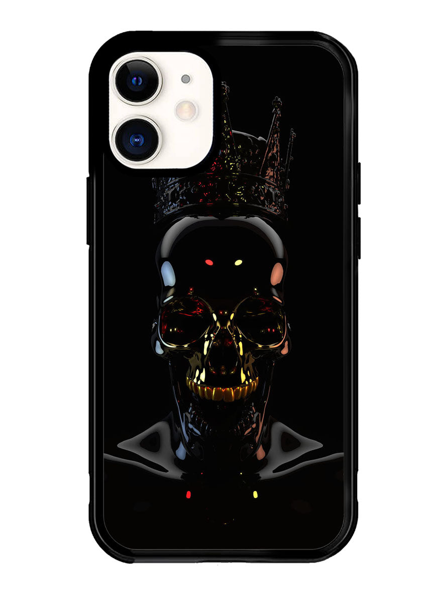 Skull Black iPhone 12 Case