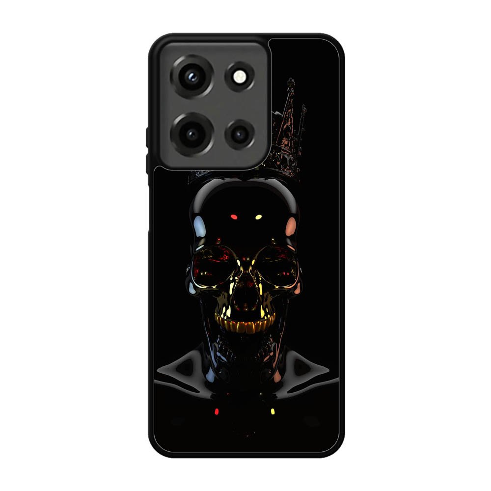 Skull Black Motorola Moto G 5G 2025 Case DC8302