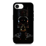 Skull Black iPhone 16e Case DC1674