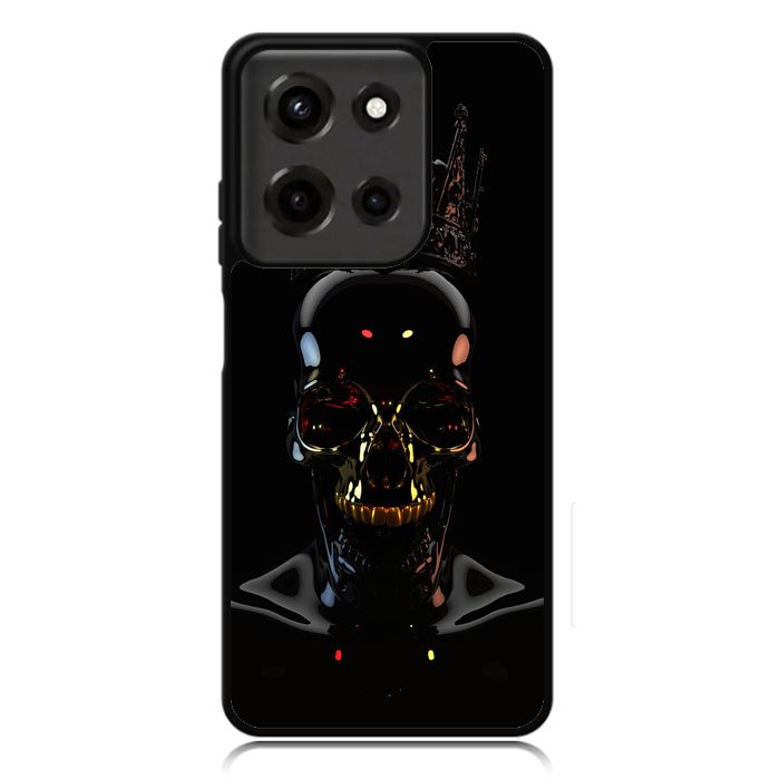 Skull Black Motorola Moto G Power 5G 2025 DC1674