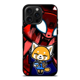 Aggretsuko Cartoon iPhone 16 Pro Max Case DC0026