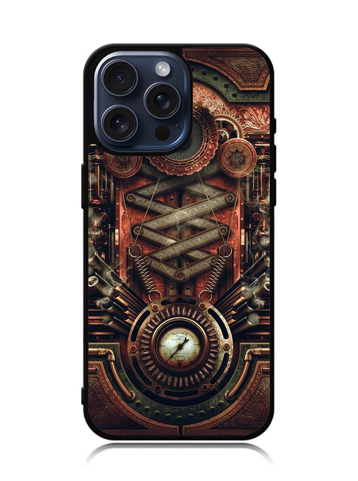 steampunk iPhone 15 Pro Max Case