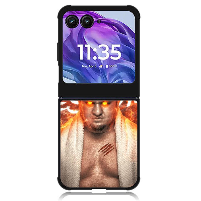 wwe samoa joe Motorola Moto Razr Plus 2024 , Moto Razr+ 2024 Case