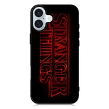 Stranger Things Logo iPhone 16 Plus Case