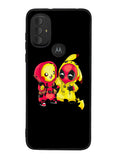 Pikachu Pokemon And Deadpool Motorola Moto G Pure 2021 , Moto G Power 2022 Case